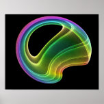 Horseshoe Fractal Poster