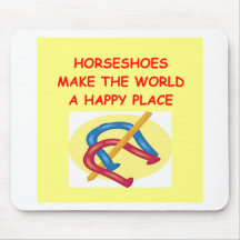 horseshoes mousepad