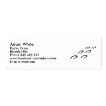 Horseshoes riding business card templates