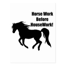 Horsework avant travail de Chambre Cartes Postales