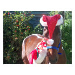Horsie Claus and his helper! Personalized Invites