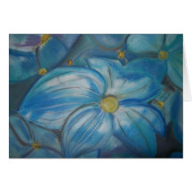 Hortensia bleu cartes