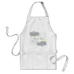 Hortensia bleu de sembler vintage - tabliers d'aff