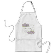 Hortensia lilas de sembler vintage - tabliers d'af