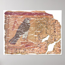 Horus parle à Osiris Posters