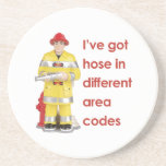 HOSE IN DIFFERENT AREA CODES DRINK COASTER