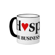 Hospice is in the business of caring for others coffee mug