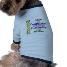 Hospice Worker Gifts Dog T Shirt