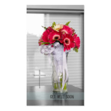 Hospital Get Well Soon Room Business Cards
