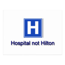 Hospital Post Card