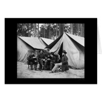 Hospital Stewards at Petersburg, VA 1864 Greeting Cards
