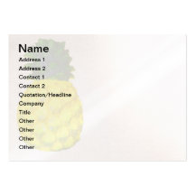Hospitality PIneapple Business Cards