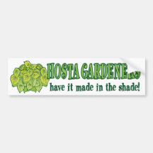 Hosta Made in the Shade Bumper Stickers
