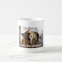 Hostage Queen Mugs