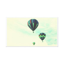Hot Air Balloon 140  Stretched Canvas Print