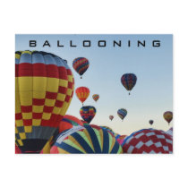 Hot Air Balloon - Ballooning Postcard