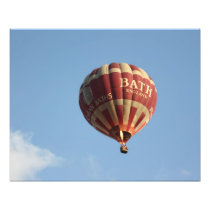 Hot air balloon, Bath, Somerset, UK Photograph