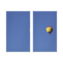 Hot Air Balloon Canvas Print