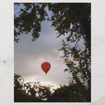 Hot Air Balloon Flyer Design