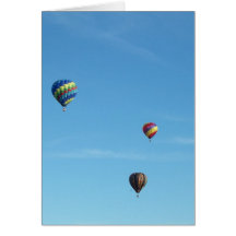 Hot Air Balloon Greeting Cards