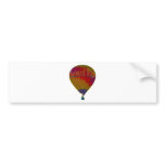 Hot air balloon - Natural High Bumper Stickers
