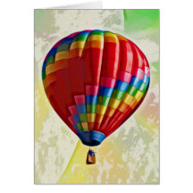 Hot Air Balloon Ride Cards