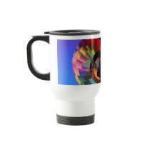 Hot air Balloon Solarized! Mugs
