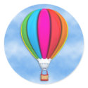 Hot Air Balloon Sticker