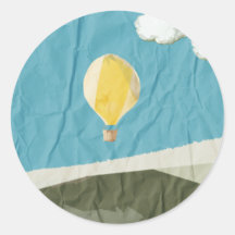 Hot Air Balloon Stickers