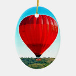Hot air balloon to celebrate life ornament