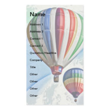 Hot Air Balloons Business Card