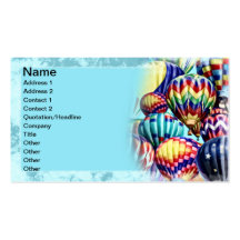 Hot Air Balloons Business Cards