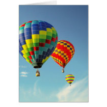 Hot Air Balloons Greeting Cards