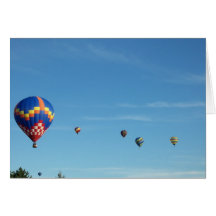 Hot Air Balloons Cards