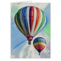 Hot Air Balloons Cards