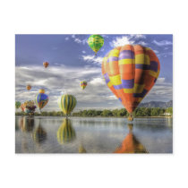 Hot Air Balloons postcard