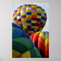 Hot Air Balloons Print