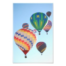 Hot Air Balloons Print Art Photo