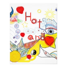 Hot and Cold Einladungs-Karten
