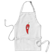 Hot and Spicy Red Chili Pepper Aprons