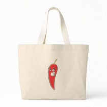 Hot and Spicy Red Chili Pepper Tote Bag