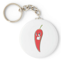 Hot and Spicy Red Chili Pepper Keychain