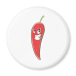 Hot and Spicy Red Chili Pepper magnets
