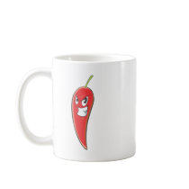 Hot and Spicy Red Chili Pepper Coffee Mugs