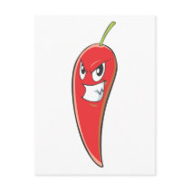 Hot and Spicy Red Chili Pepper Postcards