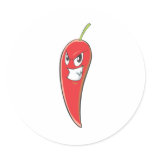 Hot and Spicy Red Chili Pepper stickers
