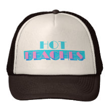 Hot Beaches Trucker Hats