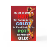 Hot Birthday Card