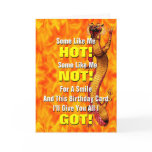 Hot Birthday Card