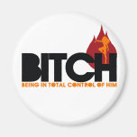 Hot Bitch Refrigerator Magnet